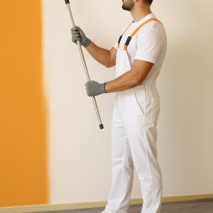 Zweimaliger Wandanstrich –  Ab 25 m²